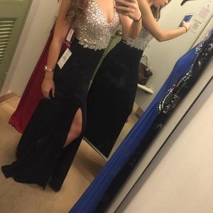 Blondie Backless ball gown